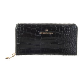 Bodenschatz Zip Around Wallet Black, black
