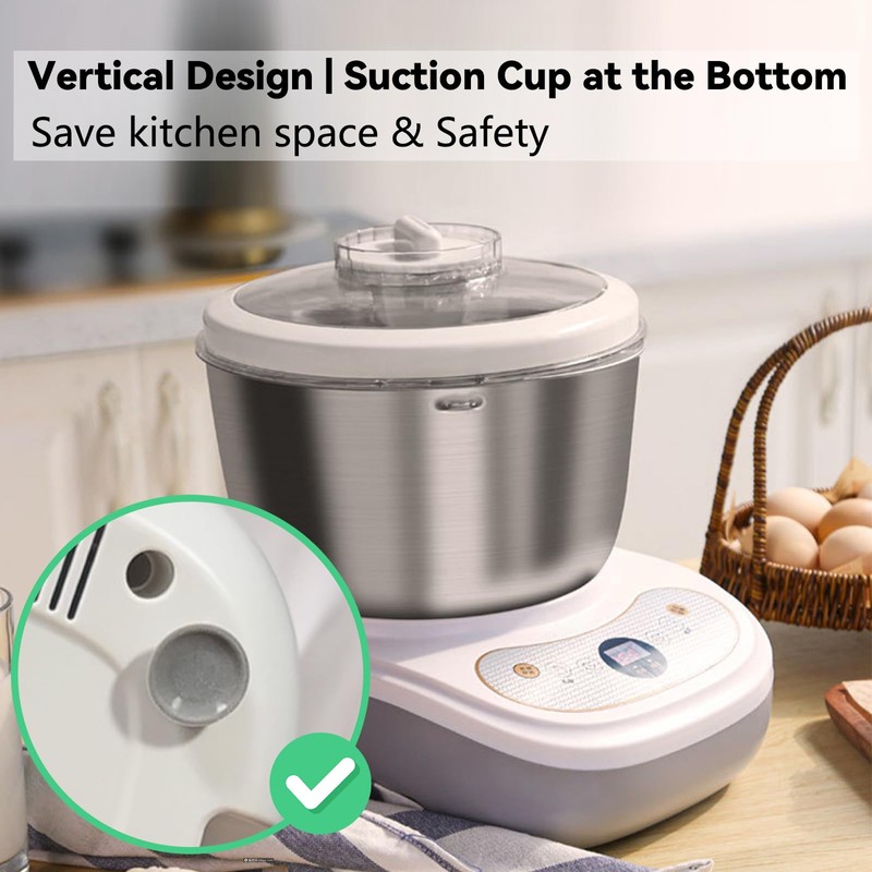 Dough Mixer 7L Large Capacity Electric Dough Maker with Ferment