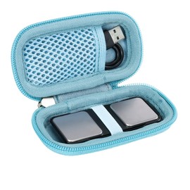 khanka Hard Case Replacement for AliveCor Kardia Mobile ECG/KardiaMobile 6L EKG (Blue2)