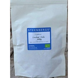 Steenbergs Organic Crushed Chilli Flakes Refill - 100g