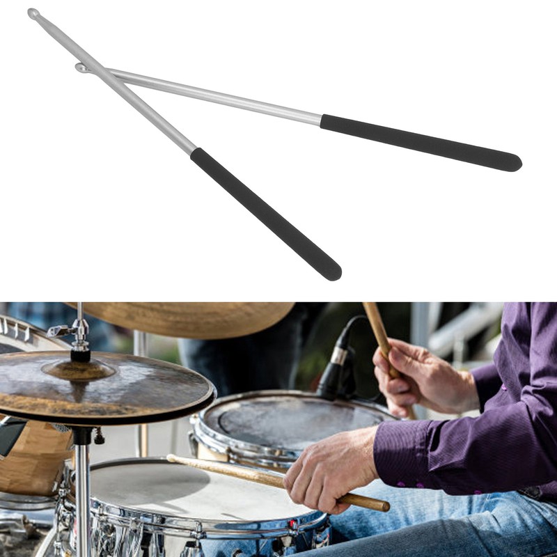 1 Pair Professional Drum Stick Solid Power Boosting Non Slip