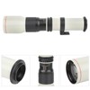 500mm F8-F32 Manual Focus Telephoto Fixed Focus Lens, Aluminum Alloy