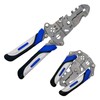 Wissppoott 10 in 1 Foldable Wire Stripper - Stainless Steel