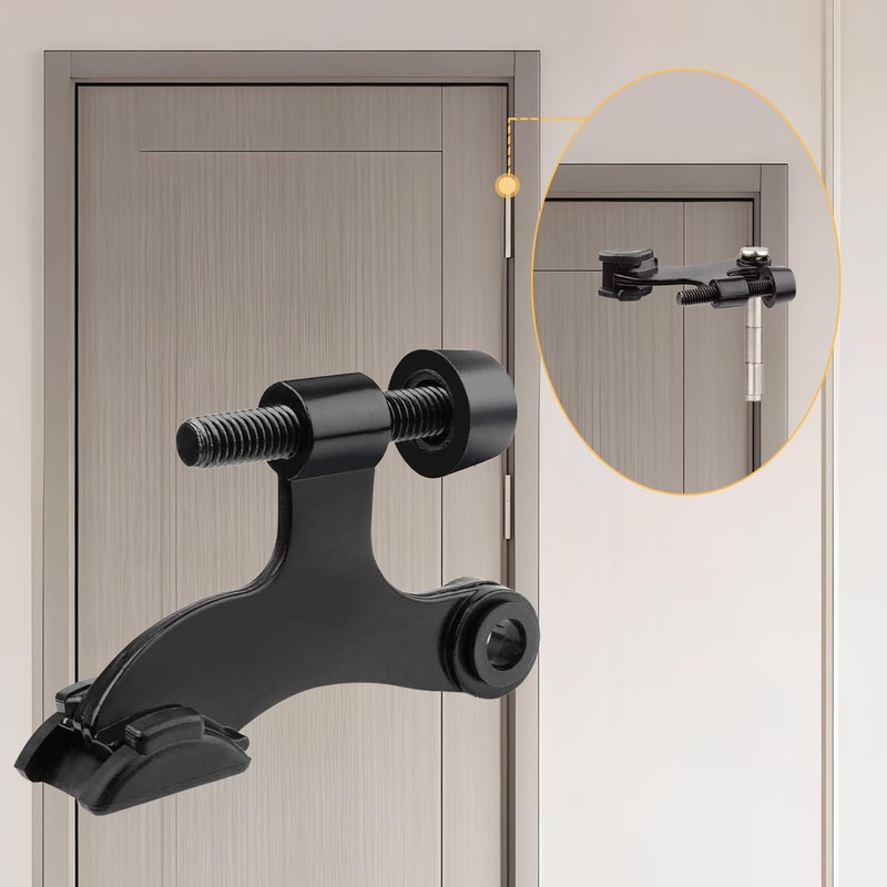 Door Stoppers 5 Pack Hinge Pin Door Stops, Adjustable Door