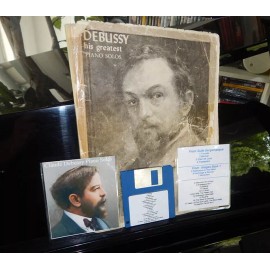 Dunn Brothers Music Claude Debussy Player Piano Solos for Yamaha, PianoDisc, & MIDI Player Pianos - MIDI Floppy Disk