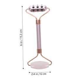 WOONEKY Face Roller Facial Beauty Massage Tool for Skin Revitalization Neck Eye Care High-end Gently Rolling Particles for Enhanced Elasticity