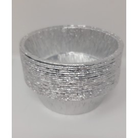 1lb Aluminium Foil Pudding / Pie Dishes 436cc (4)