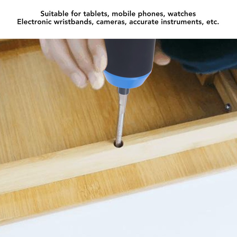 37Pcs Electric Screwdriver Kit Rechargeable Accurate Repair Tool Set for