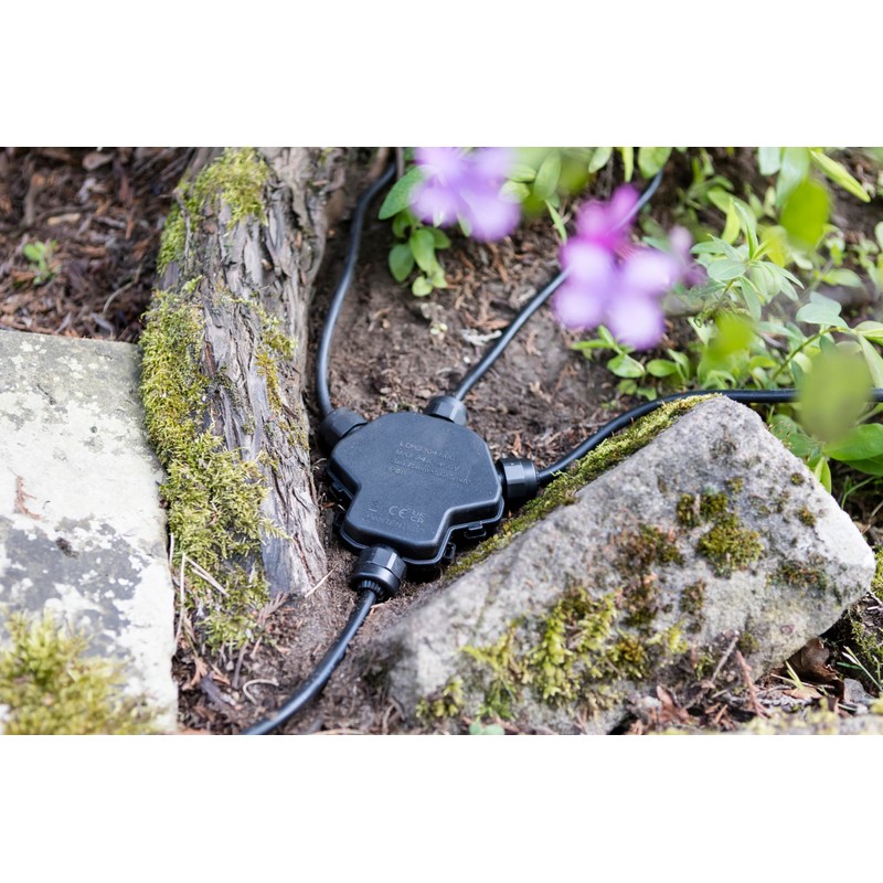 Knightsbridge IP68 4-way Weatherproof Gel Junction Box