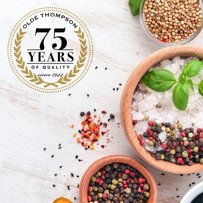 Olde Thompson Cracked Black Pepper, 5 Pound, Bulk Size