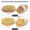 Massage Body Bath Brush Lymphatic Drainage Exfoliating Detox Deep Cleaning