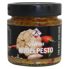 Riesa Aglio Olio Pasta Pesto (3 x 190 g) Pack of 3