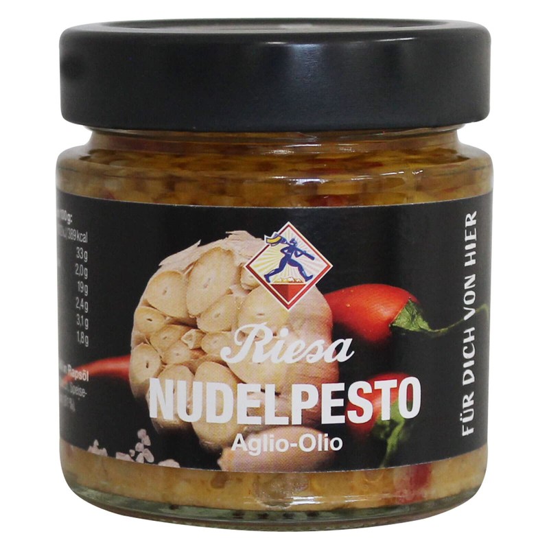 Riesa Aglio Olio Pasta Pesto (3 x 190 g) Pack