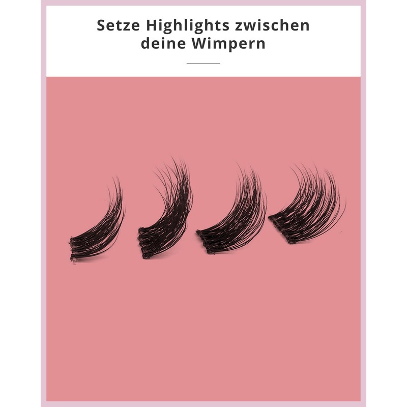 GIRL GOT LASHES - Accent Lashes (Pink Falsies)