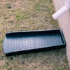 Jamphaza Splash Block for Gutter Downspout Extensions, 24" Rainwater Extender,