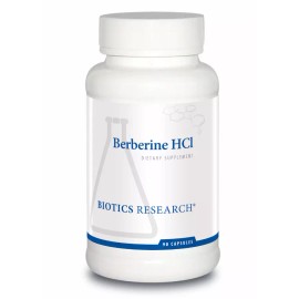 Biotics BERBERINE HCL 90 cap Support Normal Glucose Lipid Metabolism 4/26