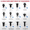 Nilight Trim Removal Tool 102 Pcs, Auto Push Pin Bumper