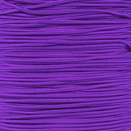 West Coast Paracord Tactical 5-Strand Nylon Core 275-LB Tensile Strength - 3/32 Inch (2.38mm) Paracord Rope (Acid Purple, 50 Feet)