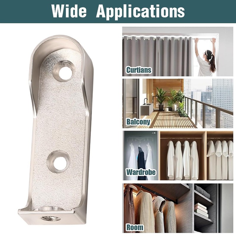 COYUN Set of 4 Clothes Rail Cupboard Clothes Rail Holder