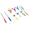 Funny Cat Feather Stick Interactive Thickening Lightweight Cat Feather Toys