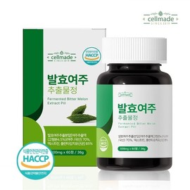 셀메이드 발효여주추출물정 1병 Selmade Fermented Bitter Melon Extract Pills 1 Bottle