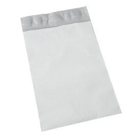 30 EcoSwift 12 x 15.5 White Poly Mailers Self Sealing Bulk Packaging Materials Shipping Supplies Envelopes Bags 12 inches by 15.5 inches