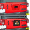 Tailgate Vent Spare Tire Carrier Filler Plate Cover Set Compatible