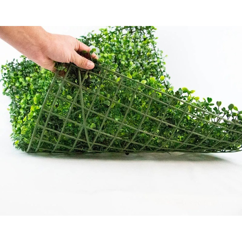 CL Jardin Vertical Artificial Muro Verde Follaje Con 10pz