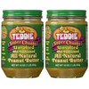 Teddie All Natural Peanut Butter, Super Chunky Unsalted 2pk, Gluten