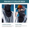 Neck Warmer Neckerchief Tube Scarf Men & Women Winter Elastic