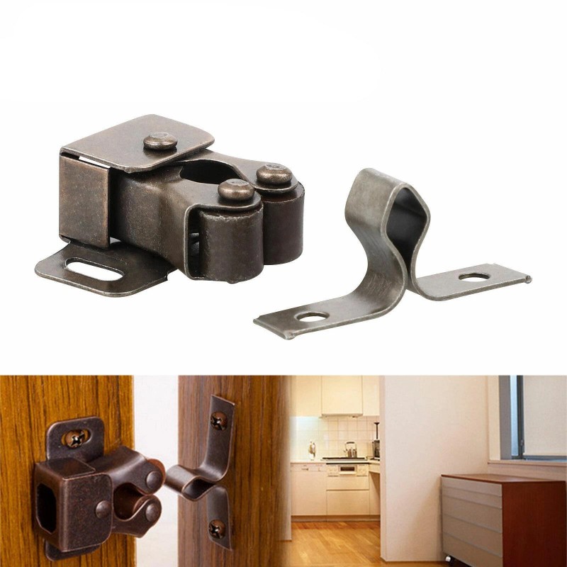 Unbranded 10Pcs Cabinet Catches Cupboard Stop Closer For Wardrobe Hardware