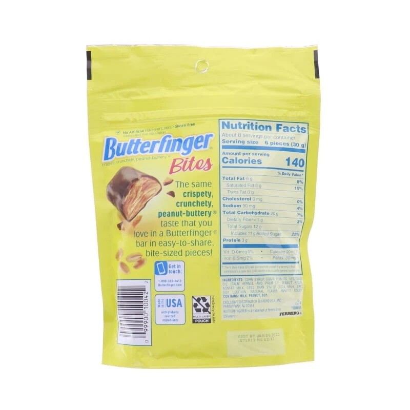 Butterfinger Bites Pouches 8 oz