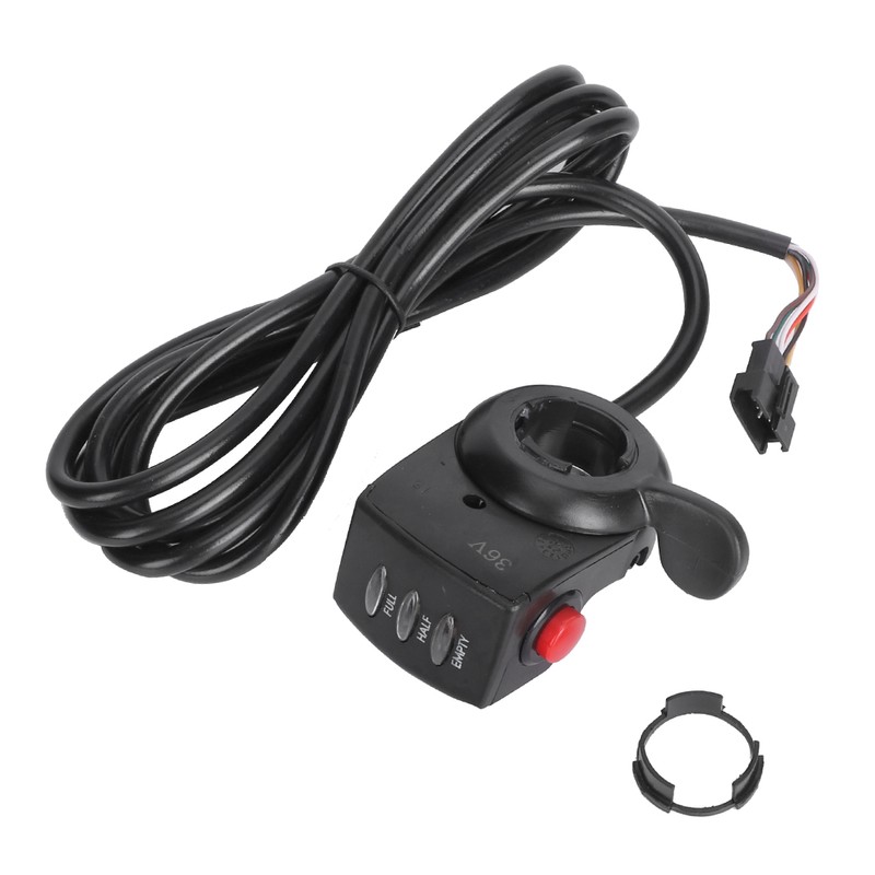 36V Plumbic Acid Electric Quantity Display Speed Regulation Thumb Throttle