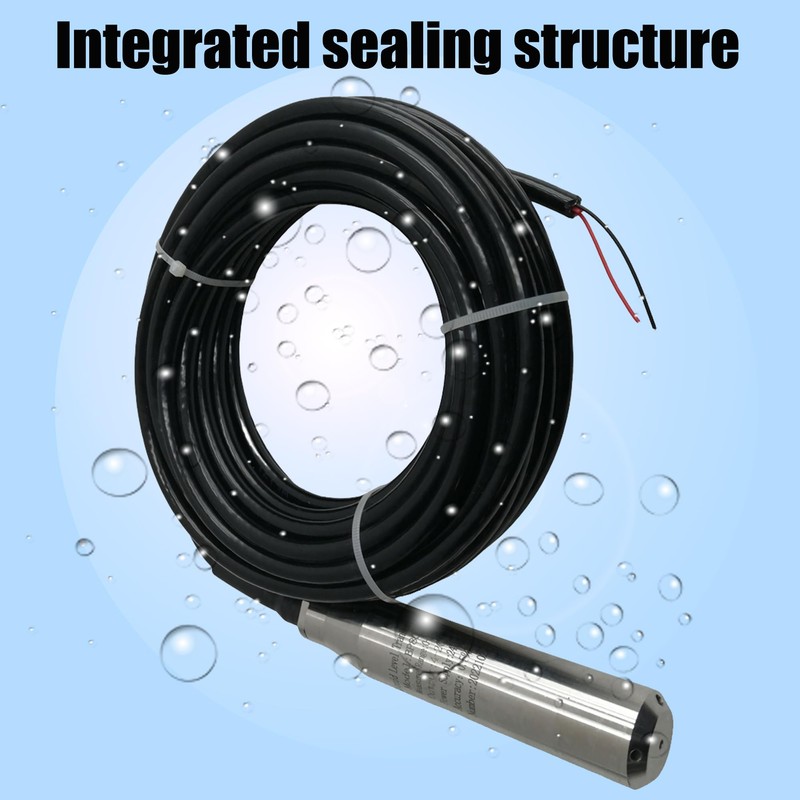HQHAOTWU Water Level Sensor Submersible Level Transducer Water Level Transducer
