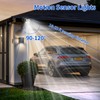 Ottymer Battery Operated Outdoor Motion Sensor Light, 600LM 6000K Waterproof