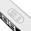 Mirror LED Alarm Clock Two Sets of Alarm Rechargeable Voice