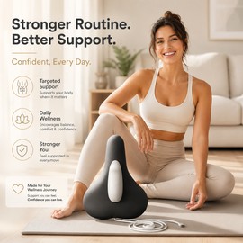 Electric Pelvic Floor Trainer for Women – Ergonomic Kegel Exercise Tool with Vibration Comfort Support