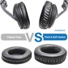 Voarmaks Thick Soft Protein Leather Ear Pads & Headband Cushion