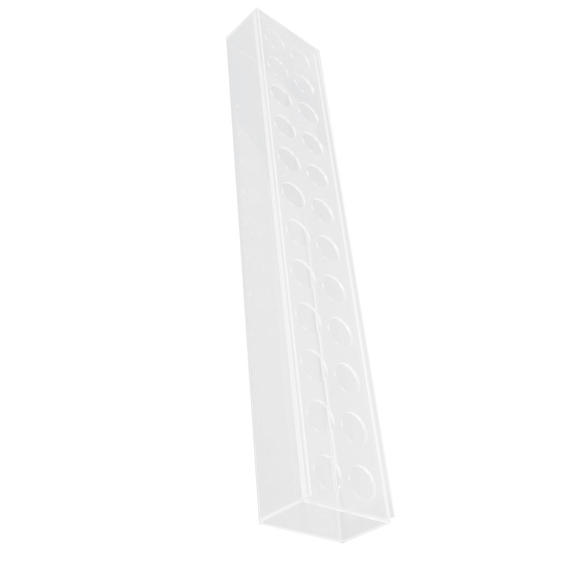 Acrylic Flower Vase Rectangular Long Clear Floral Centerpiece Votive Box