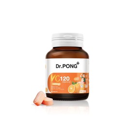 Generic Dr.Pong VC120 Vitamin C 120 mg Candy Sugar Free 120 Tablets