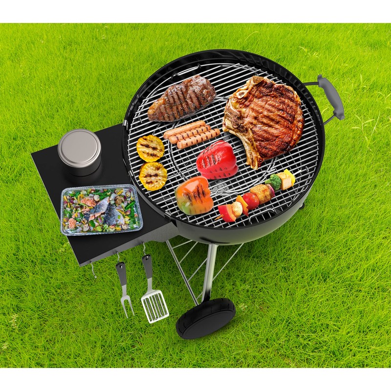 Stanbroil Grill Side Table for 22 Inch Weber Master-Touch &