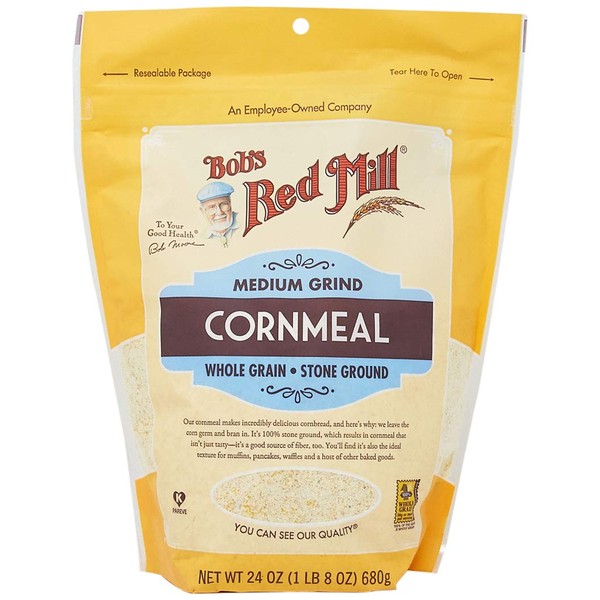 Bob's Red Mill Medium Grind Cornmeal, 24 Oz