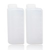 Locadence 2PCS 600ML 2 Stroke Petrol Fuel Oil Mixing Bottle,