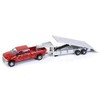 ERTL Dodge Pickup with Diecast Trailer and Bales, 1:64-Scale ZFN14855