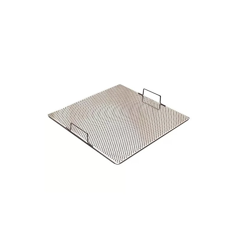 Sunrise 13.5" Stainless Steel Fryer Crumb Screen Gate (Solid Screen)