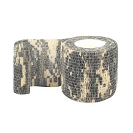 EAmber Camo Wrap Tapes Camouflage Form Wrap 1.96'' x 177'' Military Army Hunting Self-Adhesive Protective Bandage for Flashlights,Bicycle