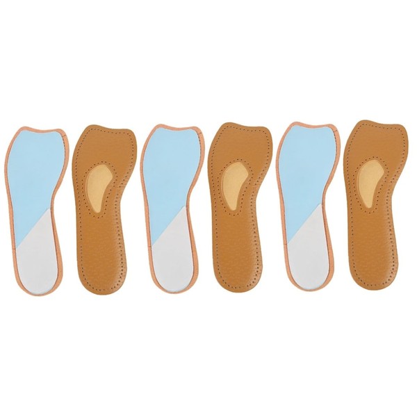Healeved 3pairs Heel Grips for Women Comfortable Sweat-absorbing Insoles with