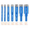 5pcs 3/16" Dry Diamond Core Drill Bits for Ceramic Porcelain
