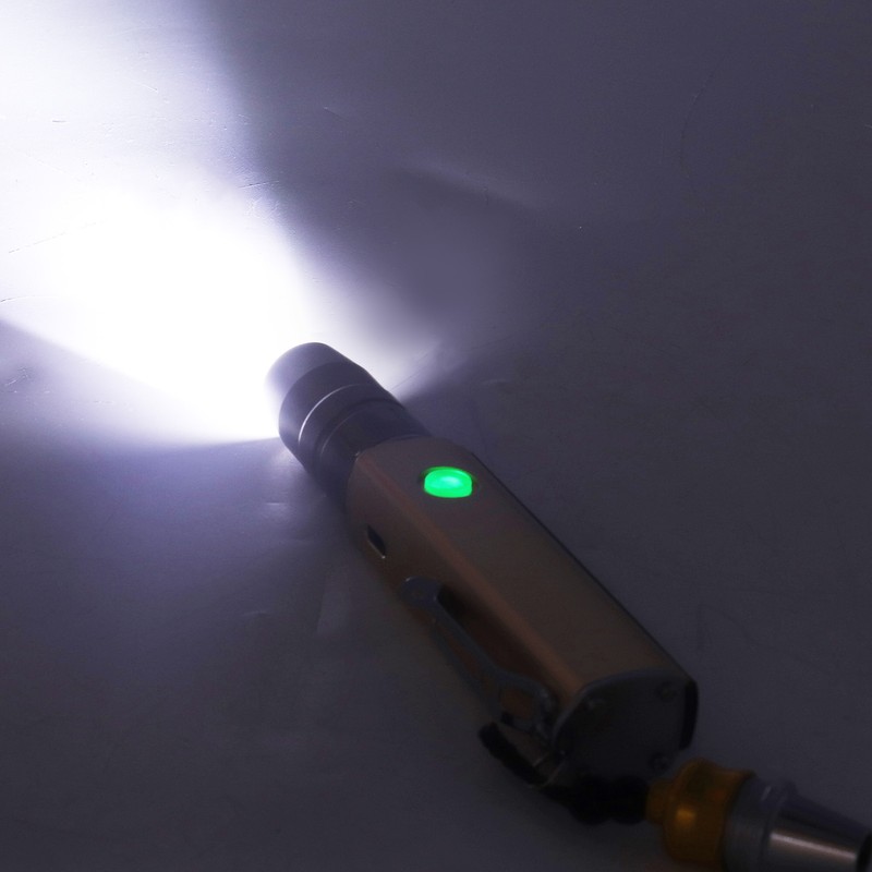 Gemstone Light 3 LED 1 COB USB Charging Aluminium Alloy