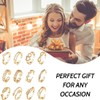 KOLZEMV Pack of 12 Gold Filled Toe Ring, Toe Ring,